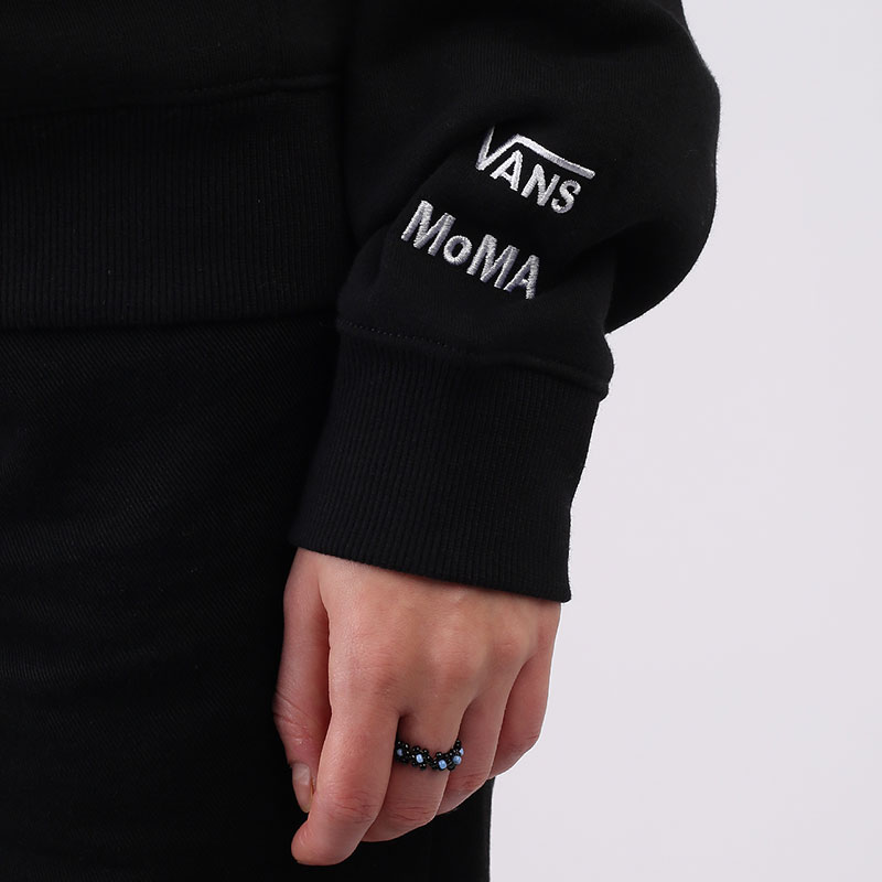 женская черная толстовка Vans x MoMA Monet Fleece VA4SC218H - цена, описание, фото 4